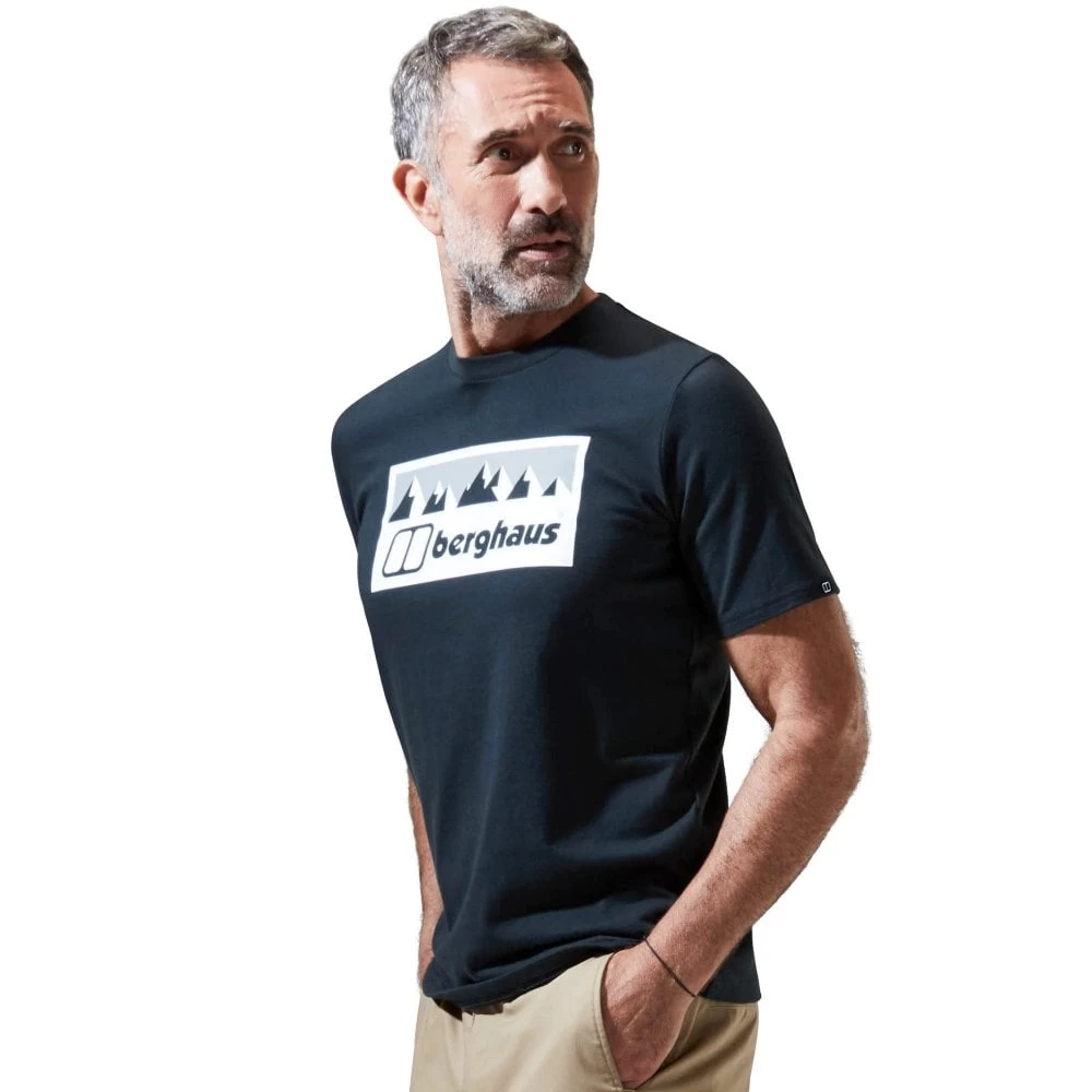 Berghaus Grey Fangs Peak Short Sleeve Tee - Image 2