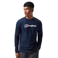 Berghaus Organic Big Logo Long Sleeve T-Shirt