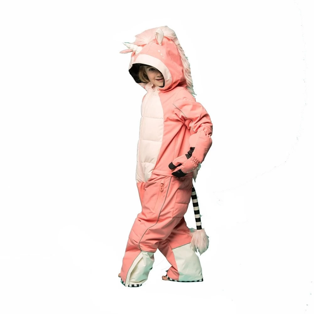 Manbi Weedo Kids Unicorn Snowsuit & Gloves - Image 7
