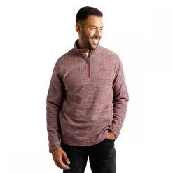 Weird Fish Yorba Recycled 1/4 Zip Fleece